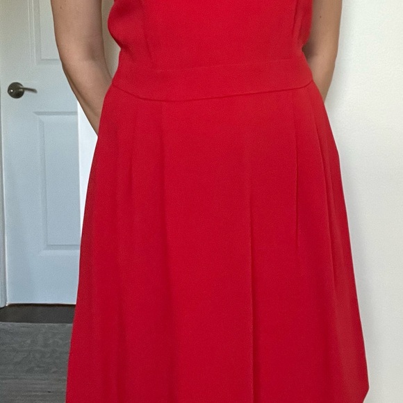 Sezane Red Backless Dress - Picture 7 of 11